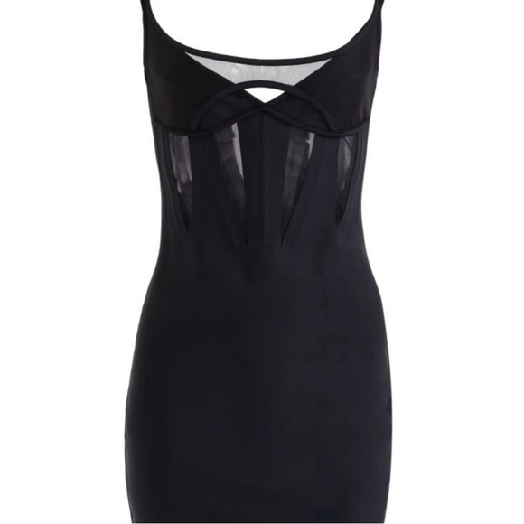 NWT Mugler x H&M Dress - Picture 1 of 11